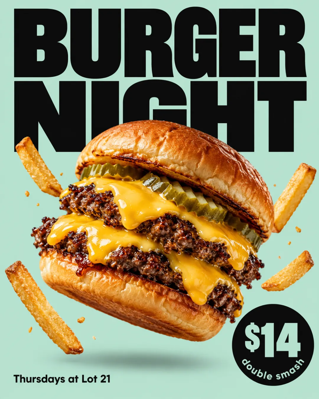 Burger night every Thursday