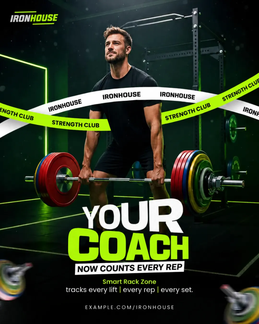 Smart racks that count every rep