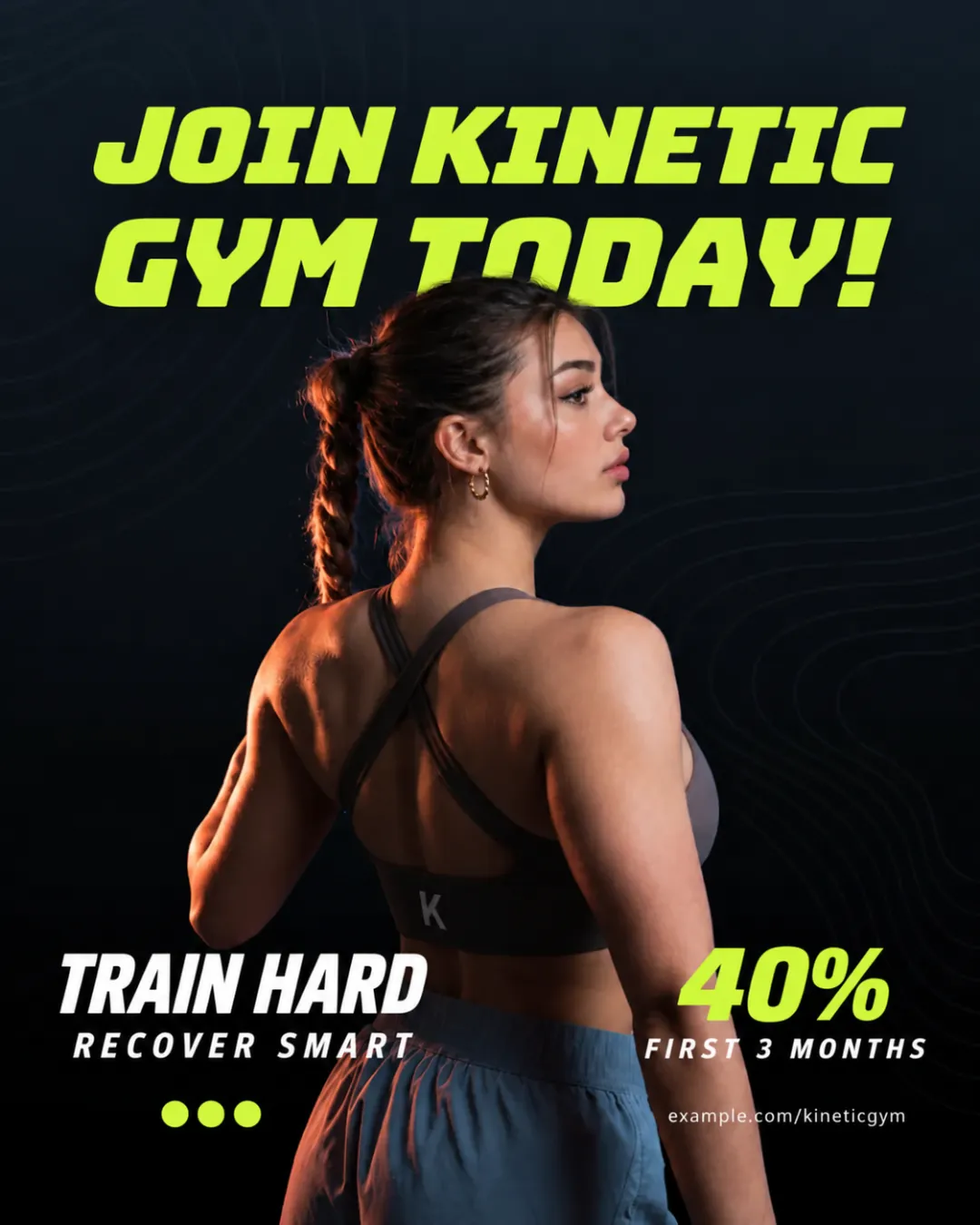 40% off your first three months