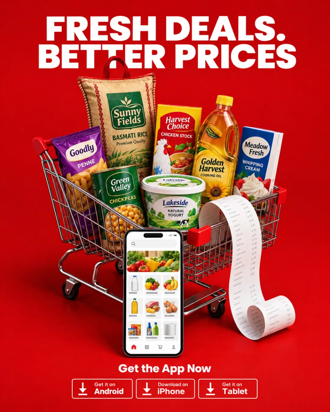Fresh deals in the app