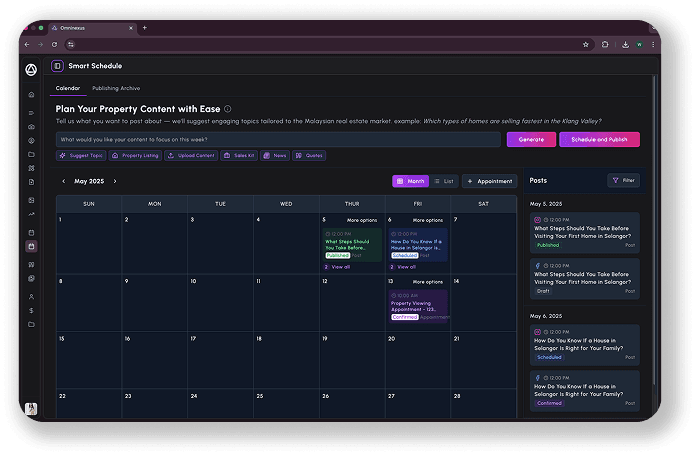 Marvis AI Marketing Assistant Interface