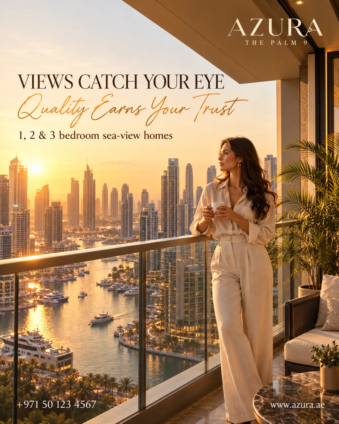 Views catch your eye, Dubai Marina